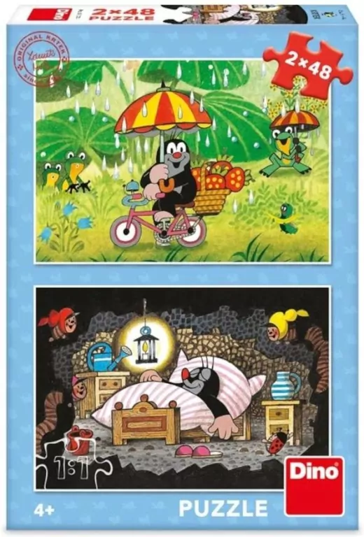 Puzzle 2w1 Krecik, Dzień Krecika - tantis.pl