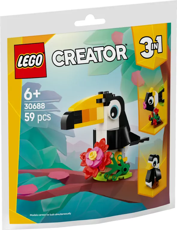 LEGO® Creator. Tropikalny tukan 30688 - tantis.pl