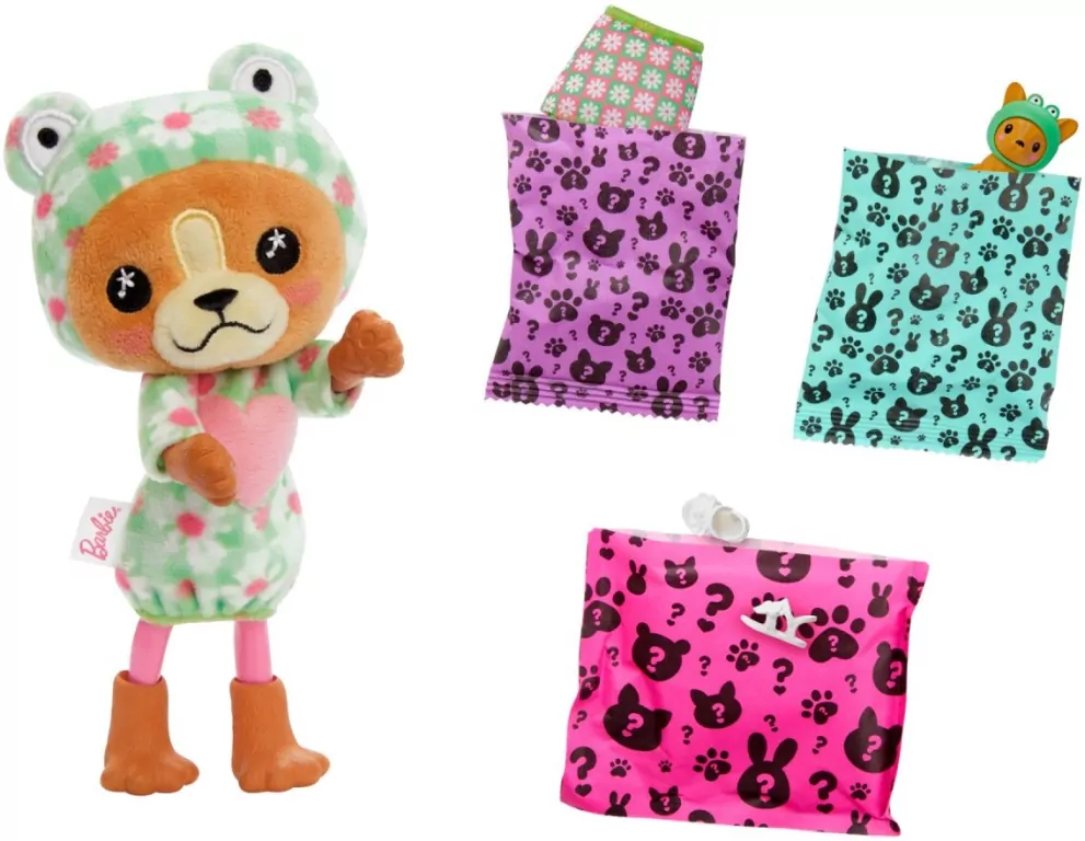 Barbie Color Reveal. Lalka Chelsea Piesek-Żaba HRK29 - tantis.pl