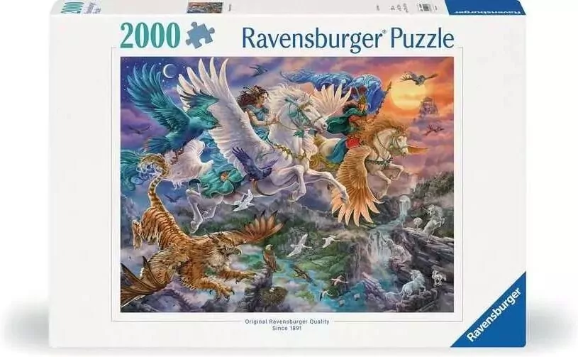 Puzzle 2000 Fantazja - Pegaz - tantis.pl