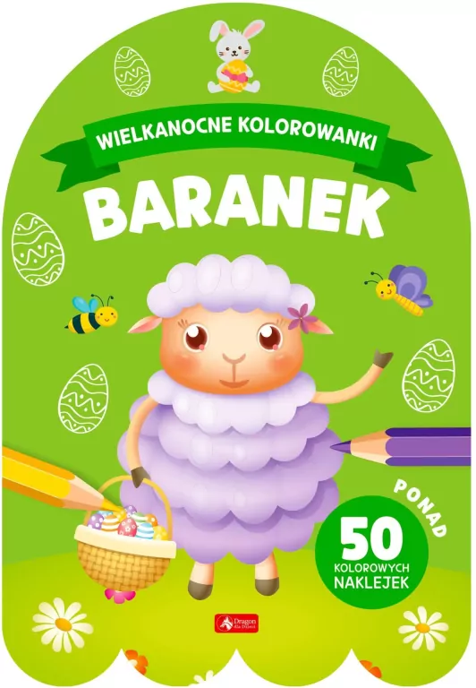 Baranek. Wielkanocne kolorowanki - tantis.pl