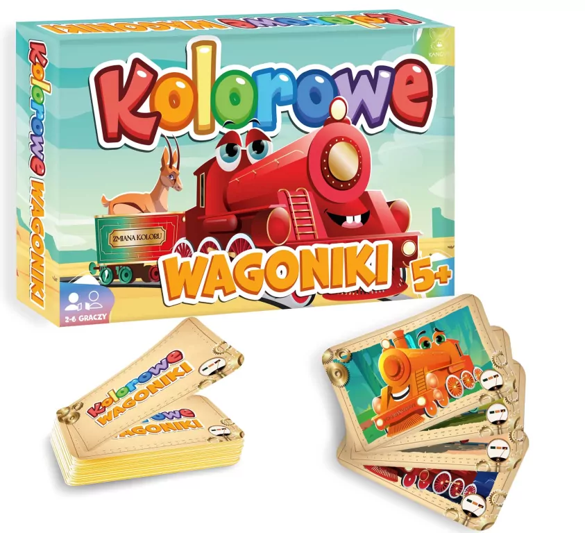 Kolorowe Wagoniki - tantis.pl