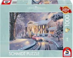 Puzzle PQ 1000 THOMAS KINKADE Graceland zimą G3
