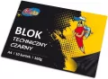 Blok techniczny A4 160g 10 kartek czarny - tantis.pl