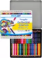 Kredki ołówkowe trójkątne 48 kolorów - tantis.pl