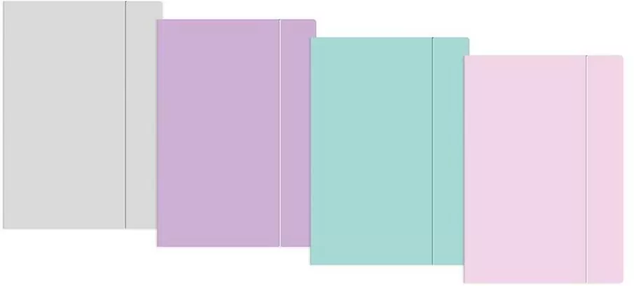 Teczka z gumką A5+ Pastel - tantis.pl
