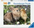 Puzzle 500 Rabbit and chick - tantis.pl