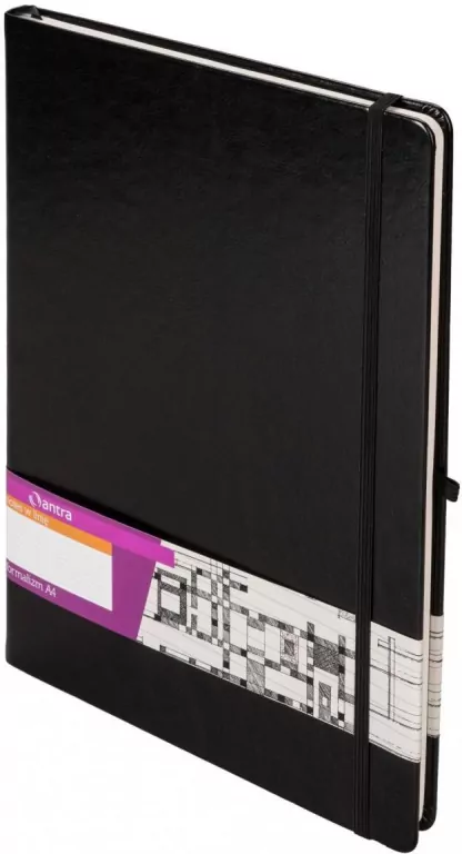 Notes A4 Linia. Formalizm. Czarny - tantis.pl