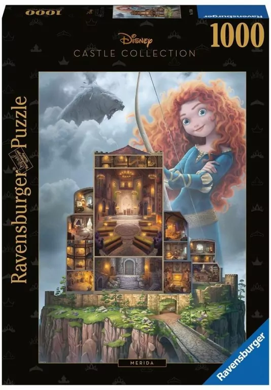 Puzzle 1000. Disney kolekcja Merida - tantis.pl