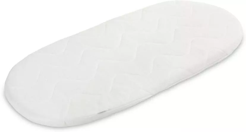 Materacyk do wózka gondoli 75x35cm pikowany biały - tantis.pl