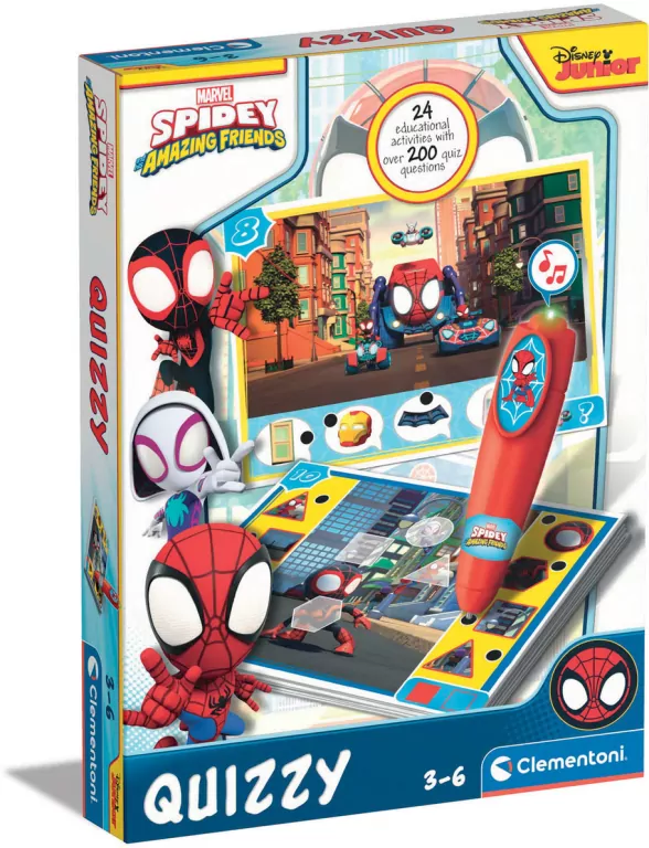 Clementoni. Interaktywny Quiz Spidey - tantis.pl