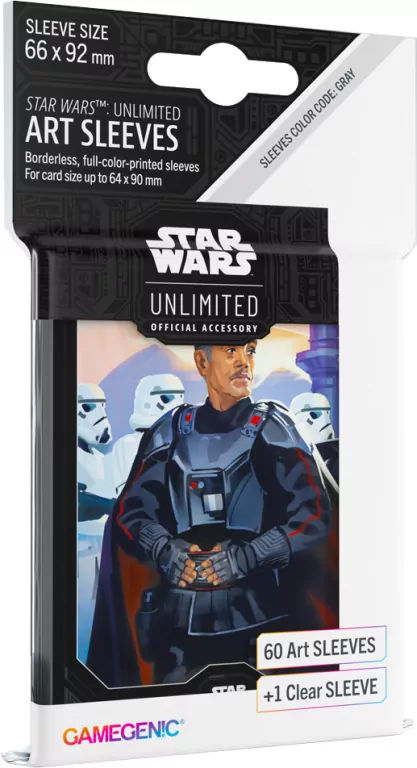 Gamegenic: Star Wars Unlimited - Art Sleeves - Moff Gideon - tantis.pl