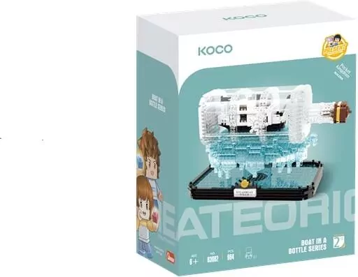 Klocki Statek w butelce 964el - tantis.pl