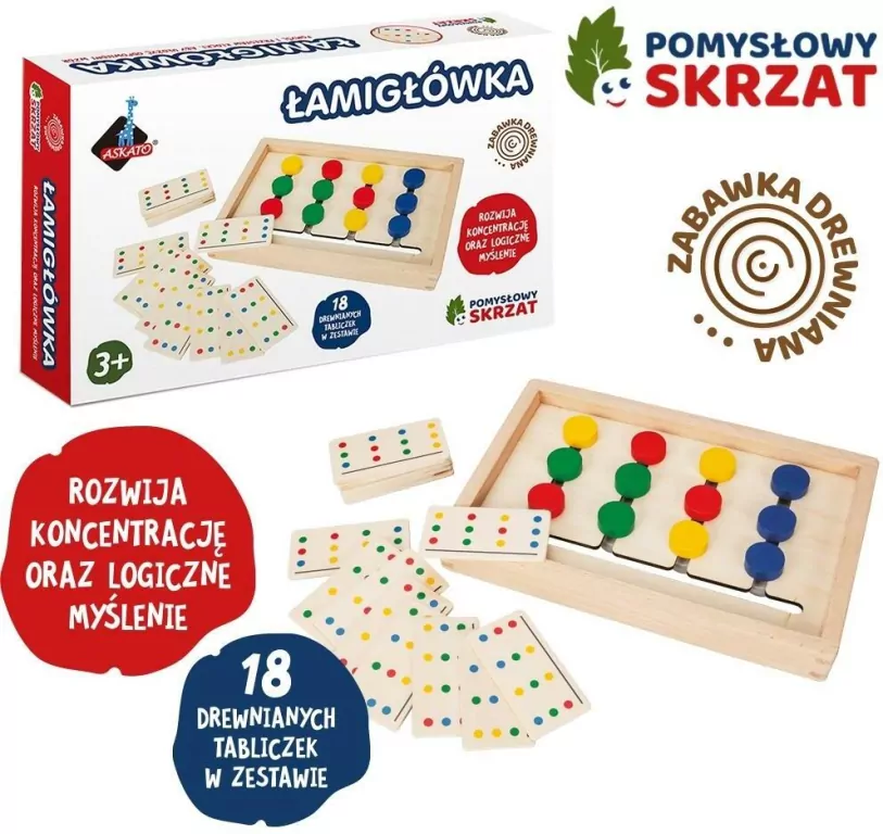 Pomysłowy skrzat. Łamigówka - tantis.pl