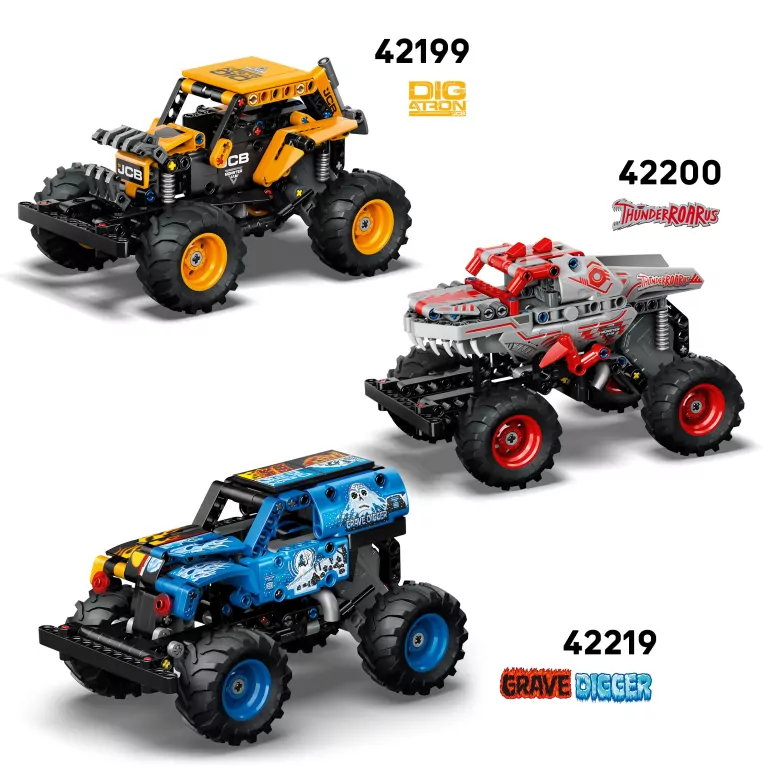 LEGO® Technic.  Monster Jam Sparkle Smash 42220 - tantis.pl