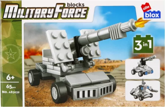 Klocki konstrukcyjne Military Force 65 Alleblox