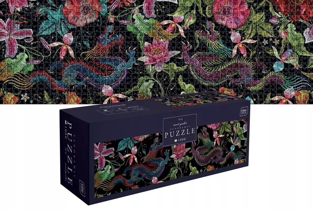 Puzzle panoramiczne 1000 Secret Garden 4 - tantis.pl