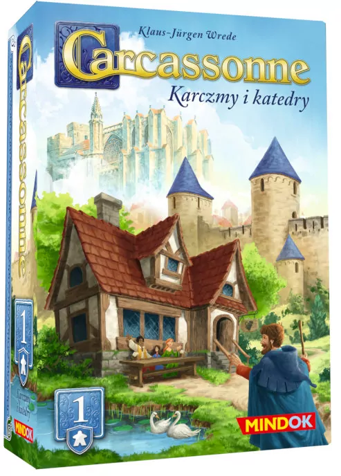 Carcassonne: Karczmy i katedry (trzecia edycja) - tantis.pl