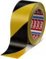 Taśma ostrzegawcza Tesa czarno-żółta 33mx50mm - tantis.pl