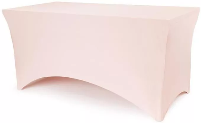 Pokrowiec na stół bankietowy brudny róż - tantis.pl