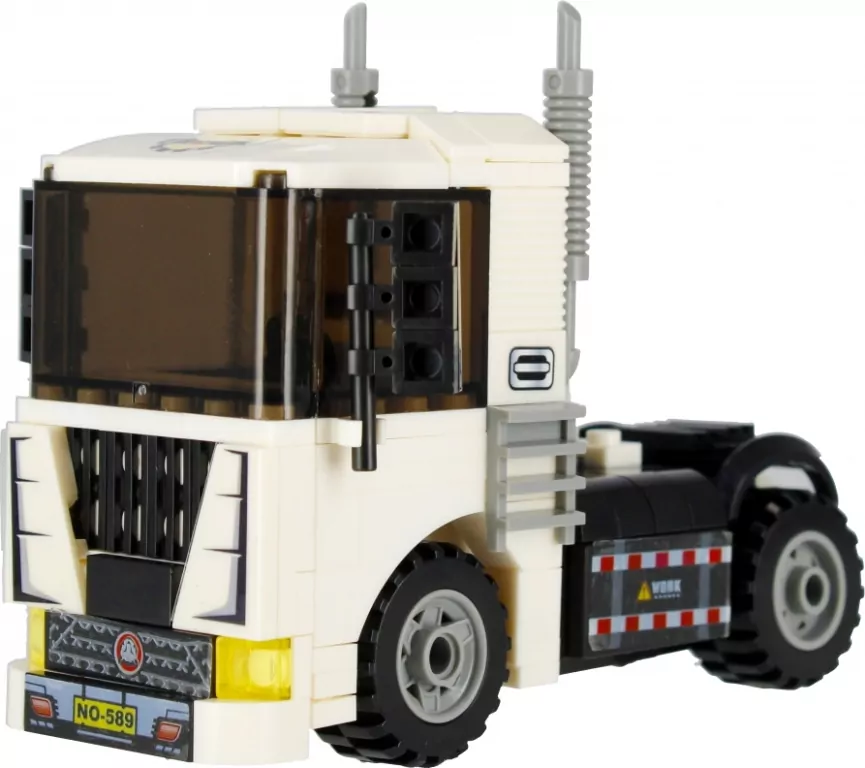 Klocki konstrukcyjne 211 elementów City Tir - tantis.pl