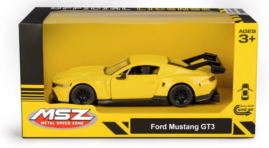 Ford Mustang GT3 Yellow - tantis.pl