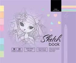Sketchbook. Szkicownik 48 kartek. 197 x 145 mm