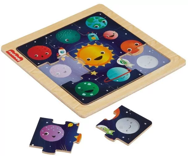 Fisher-Price Puzzle drewniane HXV16 - tantis.pl