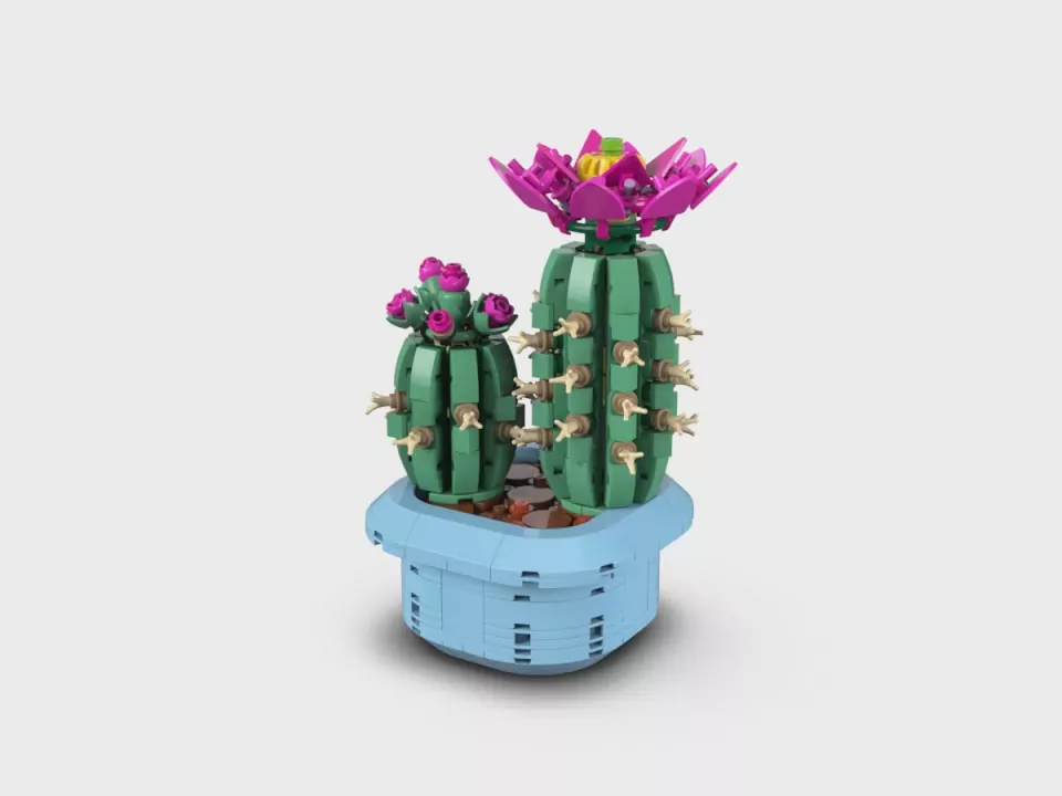 LEGO®. Botanical Collection. Kwitnący kaktus. 11509 - tantis.pl