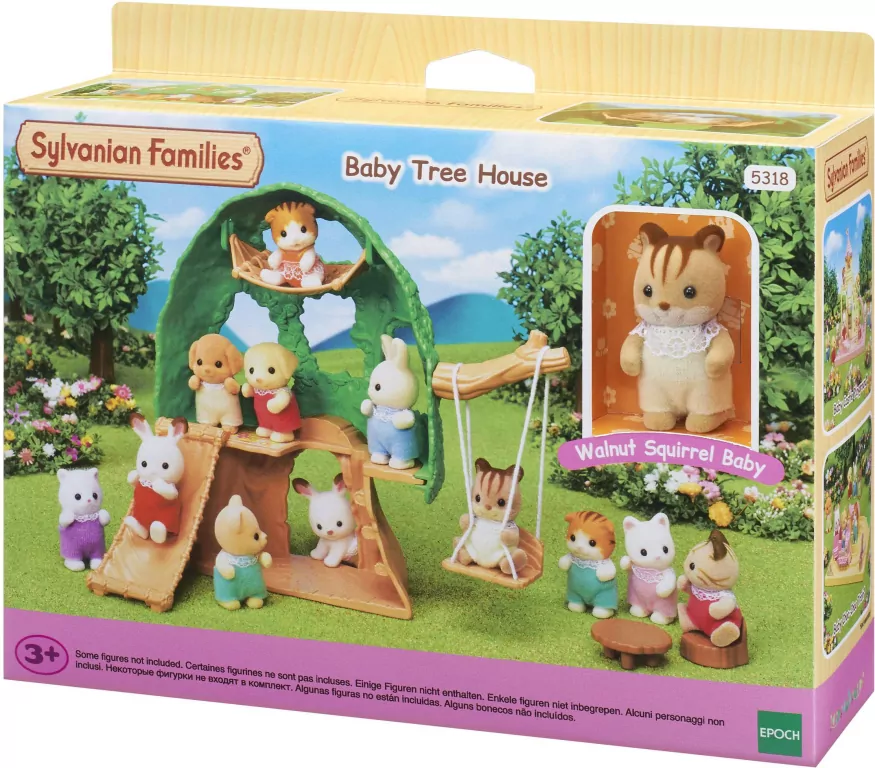 Przedszkolny domek na drzewie. Sylvanian Families - tantis.pl