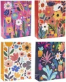 Torebka prezentowa 18x23x8cm Kwiaty MIX - tantis.pl