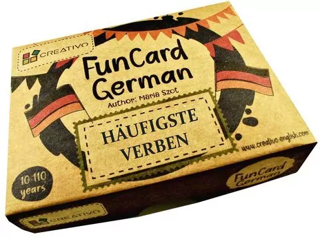 Fun Card German Haufigste Verben - tantis.pl