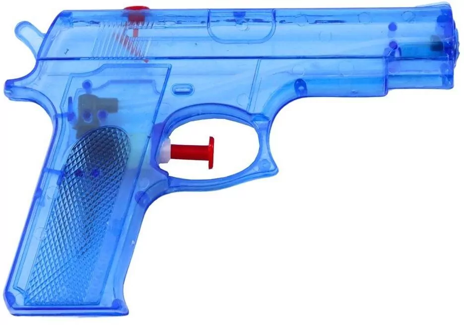 Pistolet na wodę niebieski 15cmx10,5cm - tantis.pl