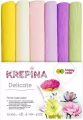 Krepina marszczona 25x100cm. Delicate mix 6 rolek - tantis.pl