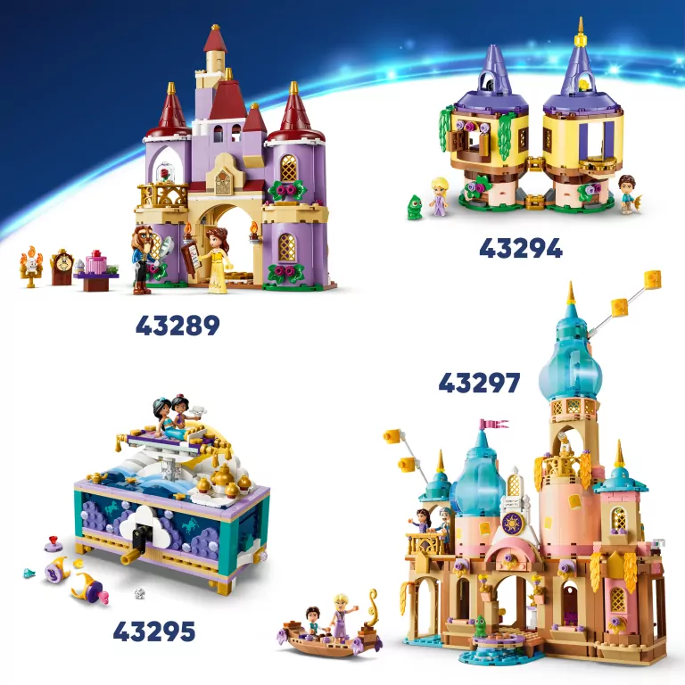 LEGO® Królewska łódź weselna Arielki 43299 - tantis.pl
