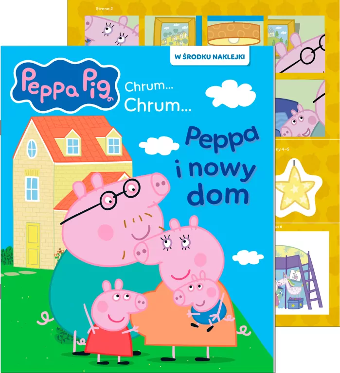 Świnka Peppa. Chrum... chrum... Peppa i nowy dom - tantis.pl