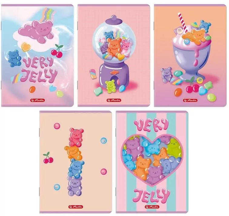 Zeszyt A5/32K linia Jelly  HERLITZ - tantis.pl