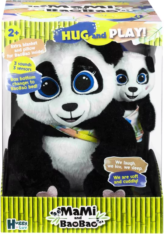Interaktywna Panda Mami i Dziecko Panda BaoBao - tantis.pl