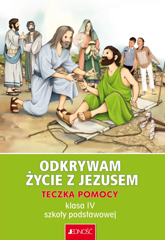 Odkrywam życie z Jezusem. Teczka pomocy dla klasy 4 szkoły podstawowej - tantis.pl
