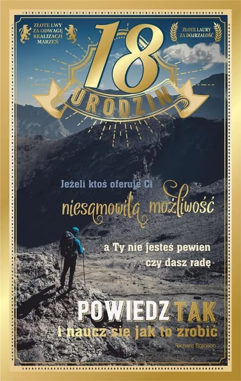 Kartka okolicznościowa. Urodziny 18. U68 - tantis.pl