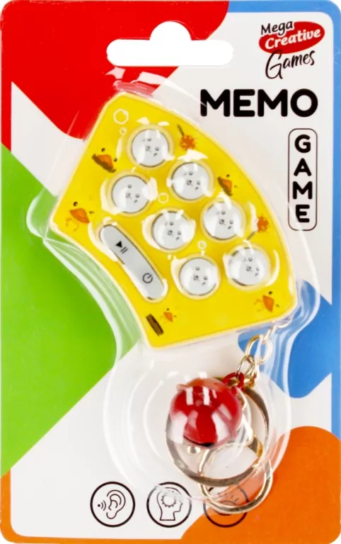 Gra elektroniczna Memory 503599 Mega Creative mix cena za 1szt - tantis.pl