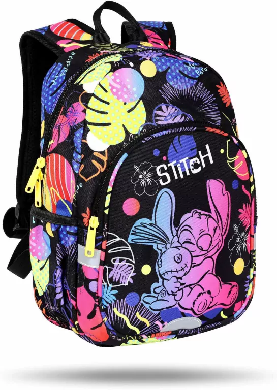 Plecak dziecięcy Disney Black Toby Stitch - tantis.pl