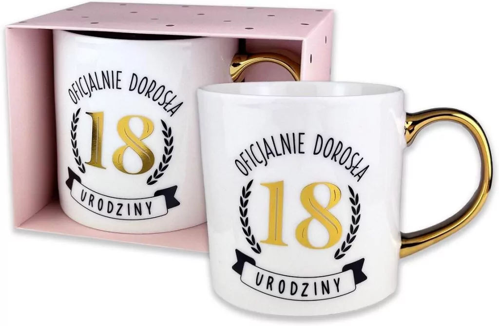 Kubek Lady 18 - Oficjalnie dorosła - tantis.pl