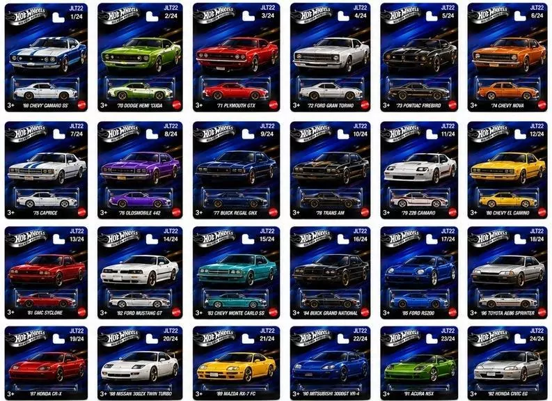 Hot Wheels Silver Series Automotive Hill Mix - tantis.pl