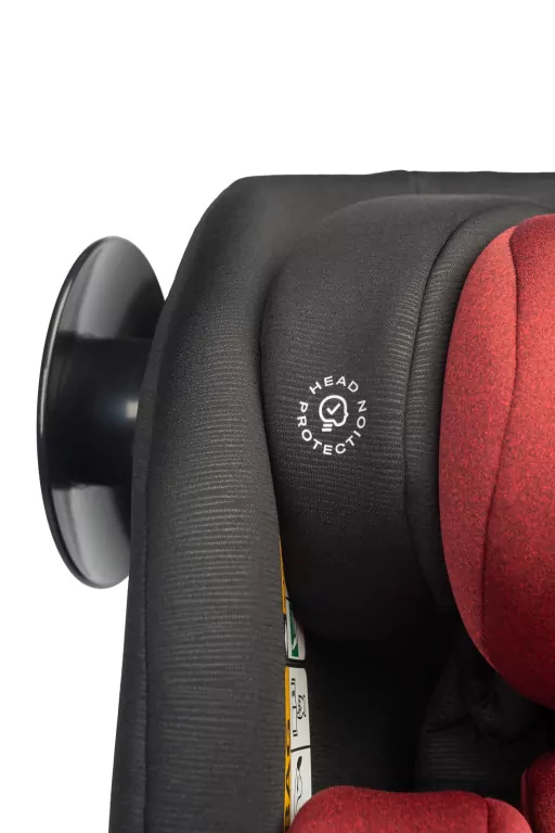 Caratero Fotelik Commo I-Size burgundia (40-150cm) - tantis.pl