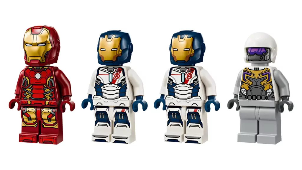 LEGO® Marvel. Iron Man i Iron Legion kontra żołnierz Hydry 76288 - tantis.pl