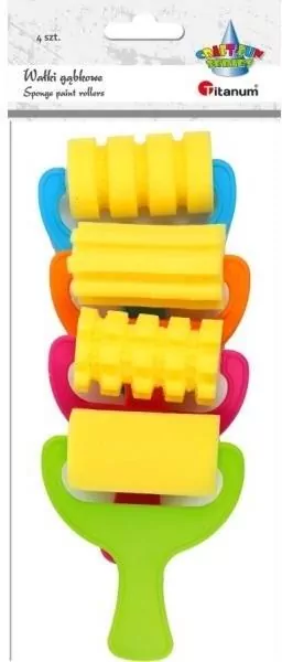 Wałki gąbkowe z fakturami - tantis.pl