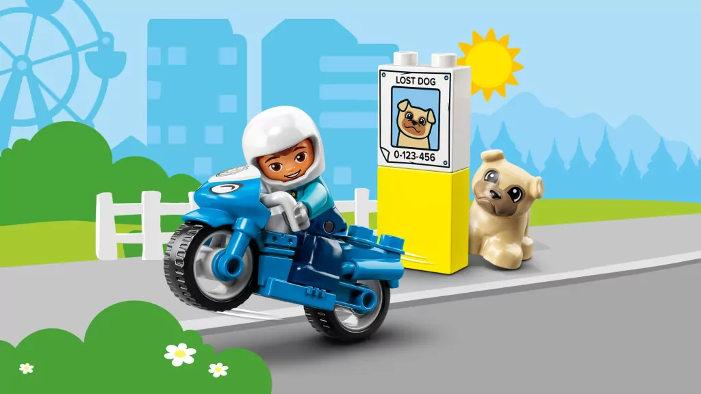 LEGO® DUPLO® Town. Motocykl policyjny. 10967 - tantis.pl