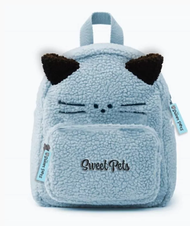 Plecak mały bouqle The sweet pets - Kot - tantis.pl