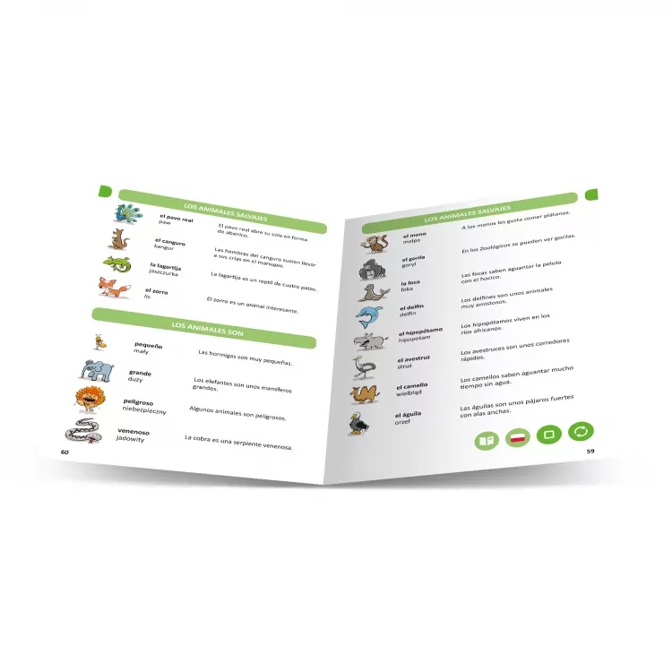 Czytaj z Albikiem. Obrazkowy Słownik języka hiszpańskiego - tantis.pl